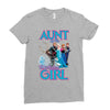 aunt of the birthday girl Ladies Fitted T-Shirt