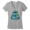 mad monkey Women's V-Neck T-Shirt