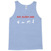 eat, sleep &amp; train triathlon sports, gym, athletic Tank Top