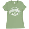 i'm your huckleberry Ladies Fitted T-Shirt