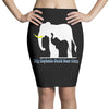 only elephants should wear ivory Pencil Skirts