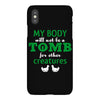 my body is not a tomb! iPhoneX