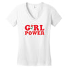 Girl Power Women's V-Neck T-Shirt