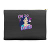 i'm soo excited Accessory Pouches