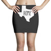 home texas outline Mini Skirts