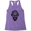 hipter skull Racerback Tank