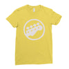 scott pilgrim vs the world bass guitar rockband vintage show movie tee Ladies Fitted T-Shirt