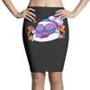 night doodle Pencil Skirts