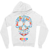 loco coco skul Zipper Hoodie
