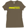 fake taxi Ladies Fitted T-Shirt