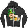 saint patrick day Zipper Hoodie