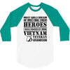 Vietnam Veteran Grandson 3/4 Sleeve Shirt