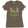 i'm not superstitious, but i am a little stitious Ladies Fitted T-Shirt