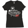 Pray for Las Vegas Ladies Fitted T-Shirt