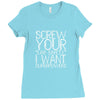 screw your lab safety i want superpowers Ladies Fitted T-Shirt