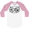 meow cat 3/4 Sleeve Shirt