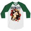 anarchy angel 3/4 Sleeve Shirt