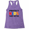 protect kids not guns Racerback Tank