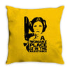 a woman's place is in the resistance Throw Pillow