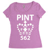 british pint funny Women's Triblend Scoop T-shirt