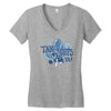 urealms   the tax Women's V-Neck T-Shirt