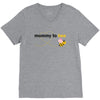 Mom to Bee Baby Girl V-Neck Tee