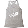 baby skeleton Racerback Tank
