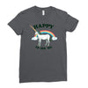 happy to see you Ladies Fitted T-Shirt