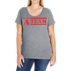 the a team 2 Ladies Curvy T-Shirt