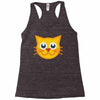 cat yellow Racerback Tank
