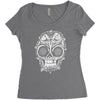 dead head Women's Triblend Scoop T-shirt