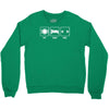 v1 eat sleep code Crewneck Sweatshirt
