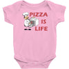 pizza is love pizza is life Baby Bodysuit