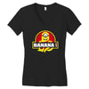 banana park world damen Women's V-Neck T-Shirt