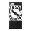 vinyl rules iPhone 7 Case
