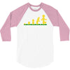 evolution of lego man 3/4 Sleeve Shirt
