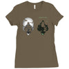 ice and fire Ladies Fitted T-Shirt