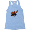 just a viking and his horse Racerback Tank