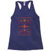 shiny sweater Racerback Tank