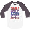 papa   body guard 3/4 Sleeve Shirt