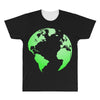 Earth Themed Funny All Over Men's T-shirt