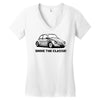 drive rhe classic Women's V-Neck T-Shirt