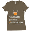 room for vodka Ladies Fitted T-Shirt