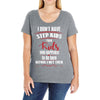 step kids white letter Ladies Curvy T-Shirt