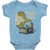 where words fail music speaks Baby Onesie