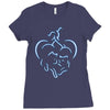pet love cat Ladies Fitted T-Shirt