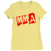 mma ,fight ,thai boxen, Ladies Fitted T-Shirt
