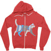 idgaf Zipper Hoodie