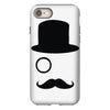 moustache gentleman iPhone 8