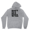 real hip hop heads Unisex Hoodie